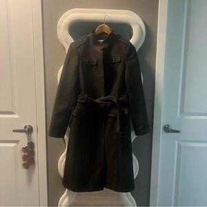 100% wool Banana Republic trench